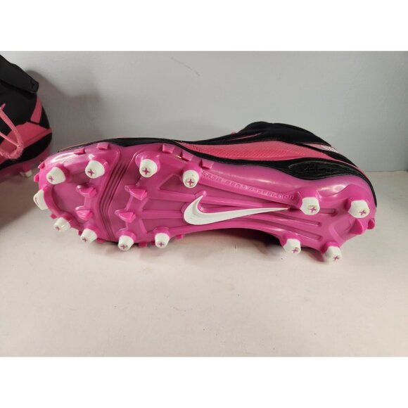 Nike Football Air Lt Super Bad Shoes Size US 12.5 396221-006 Pink Used - Picture 6 of 13